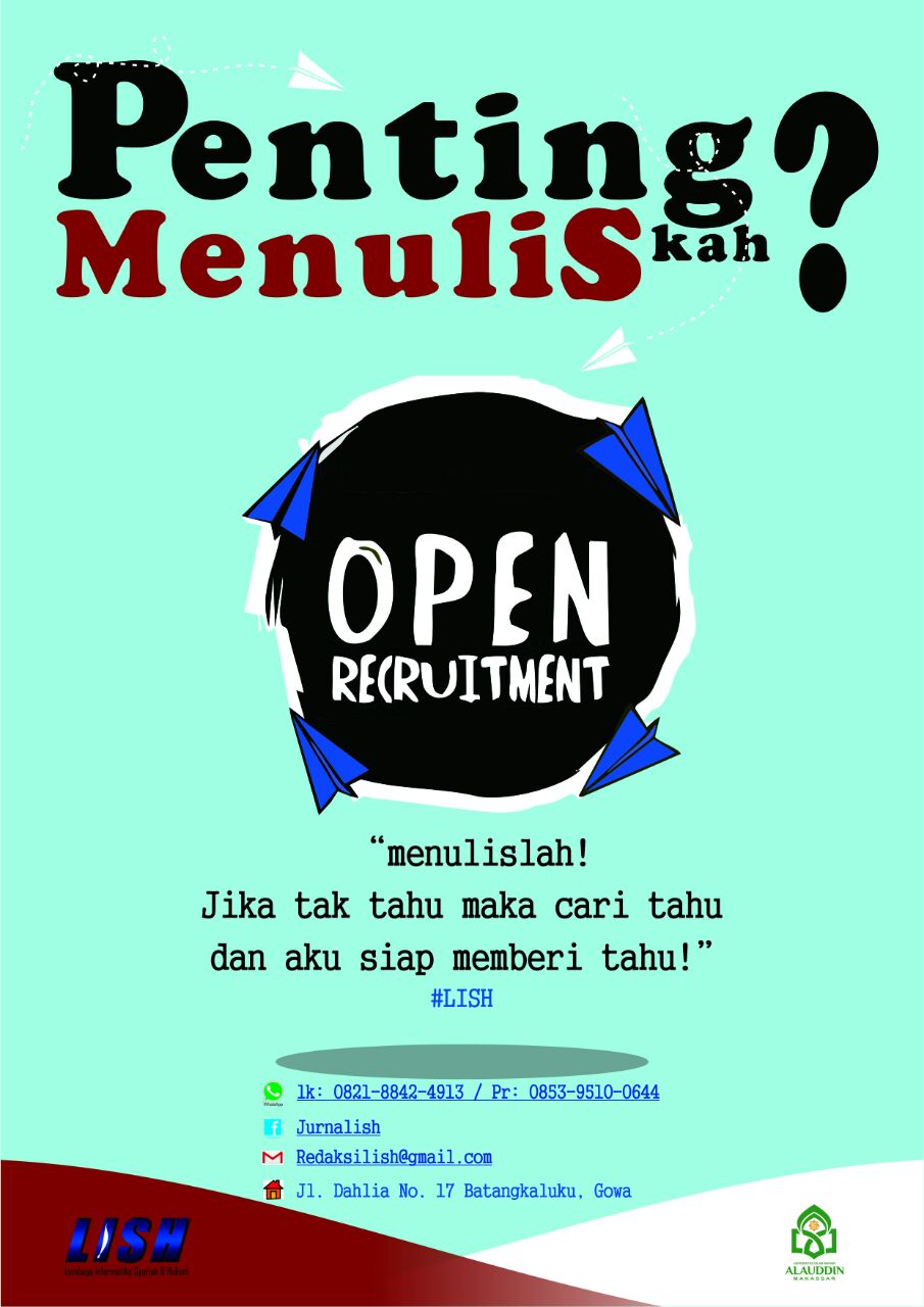 Gambar LISH FSH Buka Pendaftaran Anggota Baru